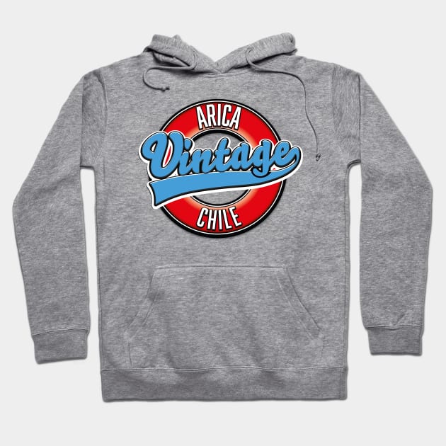 Arica chile vintage logo Hoodie by nickemporium1